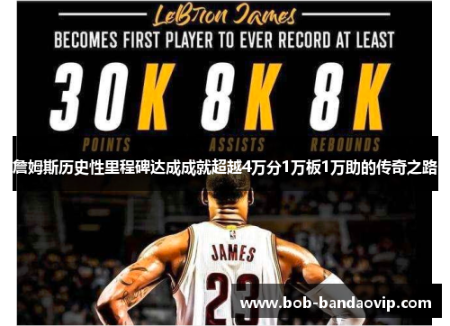 詹姆斯历史性里程碑达成成就超越4万分1万板1万助的传奇之路